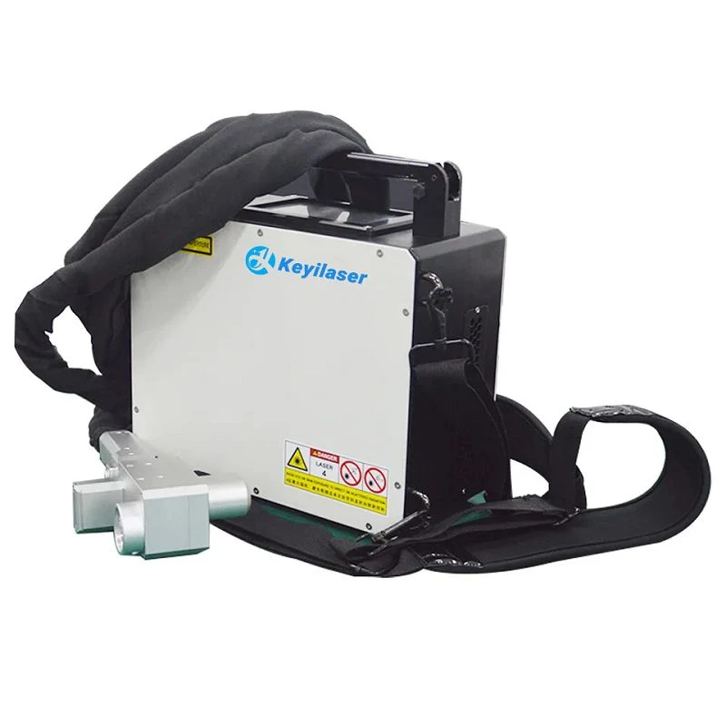 Máquina de limpeza a laser tipo mochila 100 W